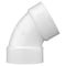 Charlotte Pipe And Foundry Charlotte Pipe Schedule 40 3 in. Hub X 3 in. D Hub PVC Elbow 1 pk PVC003191000 - alternate 4